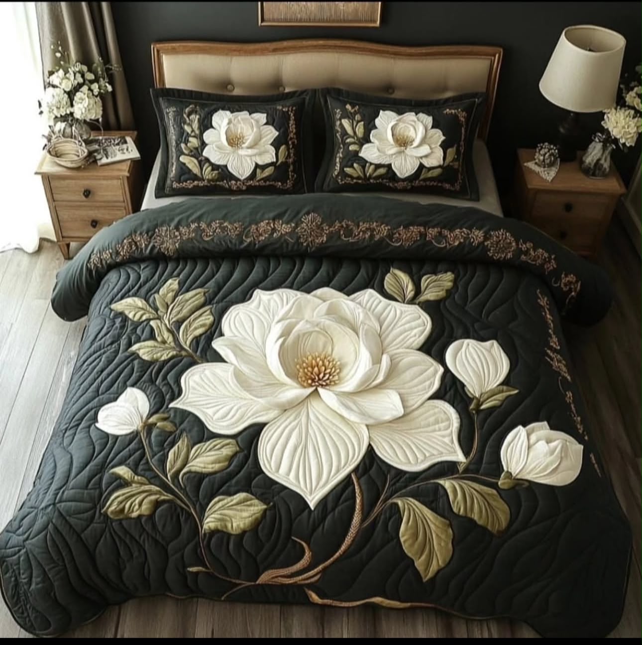 Premium 5D Printed Bedsheet - BM-28