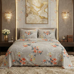 Premium Printed Cotton Bedsheet -H33