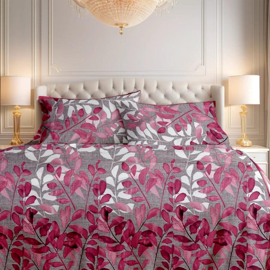 Premium Printed Cotton Bedsheet -H42