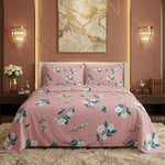 Premium Printed Cotton Bedsheet -H39
