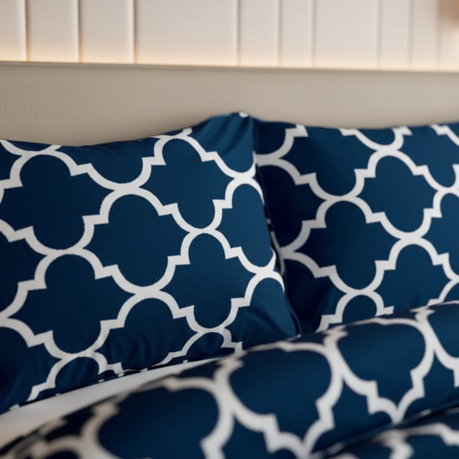 Premium Printed Cotton Bedsheet -H67