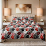 Premium Printed Cotton Bedsheet -H117