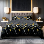 Premium Printed Cotton Bedsheet -H114