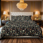 Premium Printed Cotton Bedsheet -H113