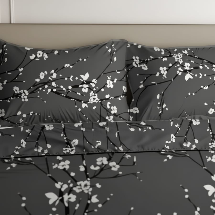Premium Printed Cotton Bedsheet -H108