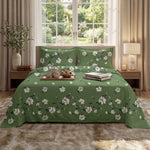 Premium Printed Cotton Bedsheet -H105