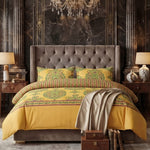 Premium Printed Cotton Bedsheet -H01