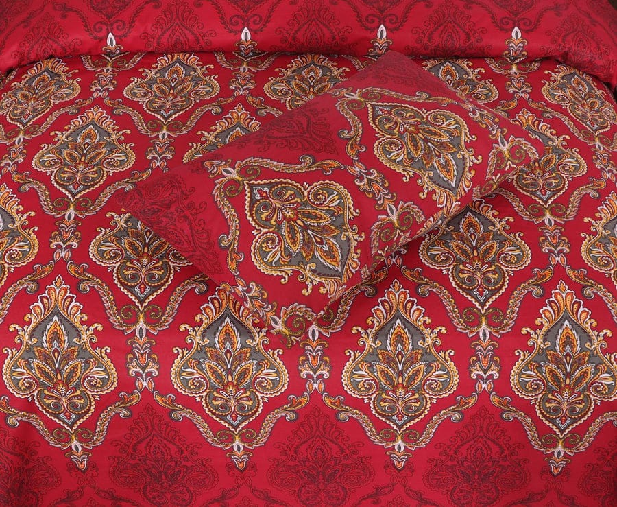 Premium Printed Cotton Bedsheet -H09