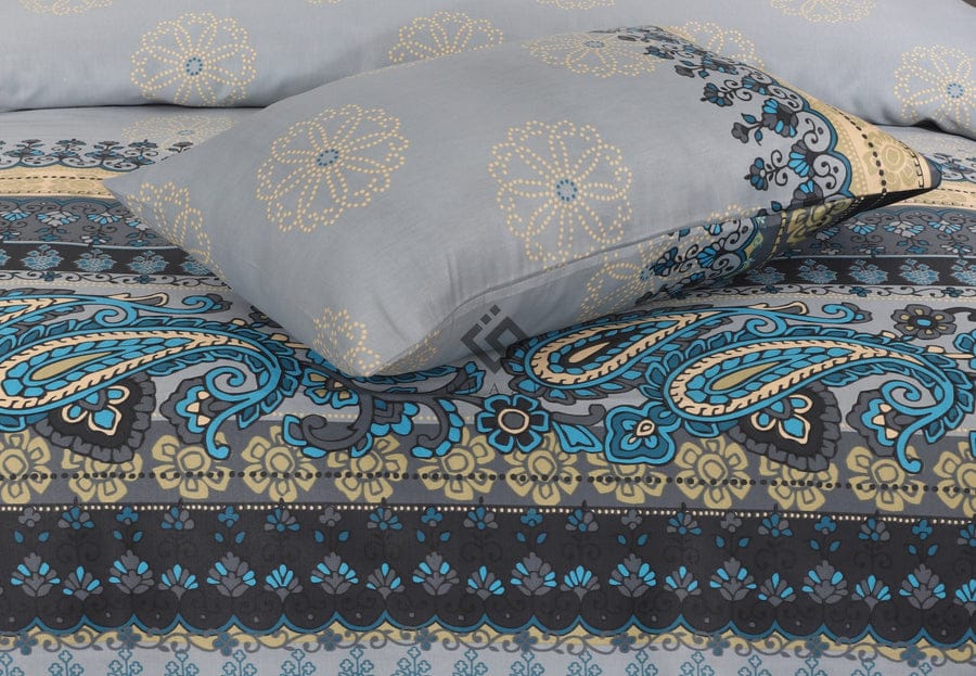 Premium Printed Cotton Bedsheet -H16