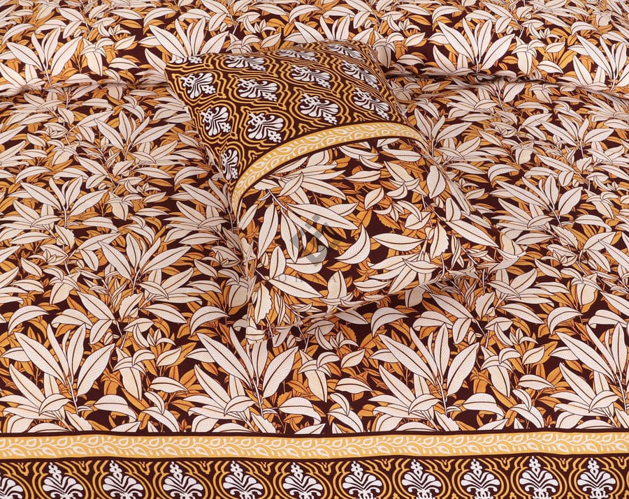 Premium Printed Cotton Bedsheet -H22