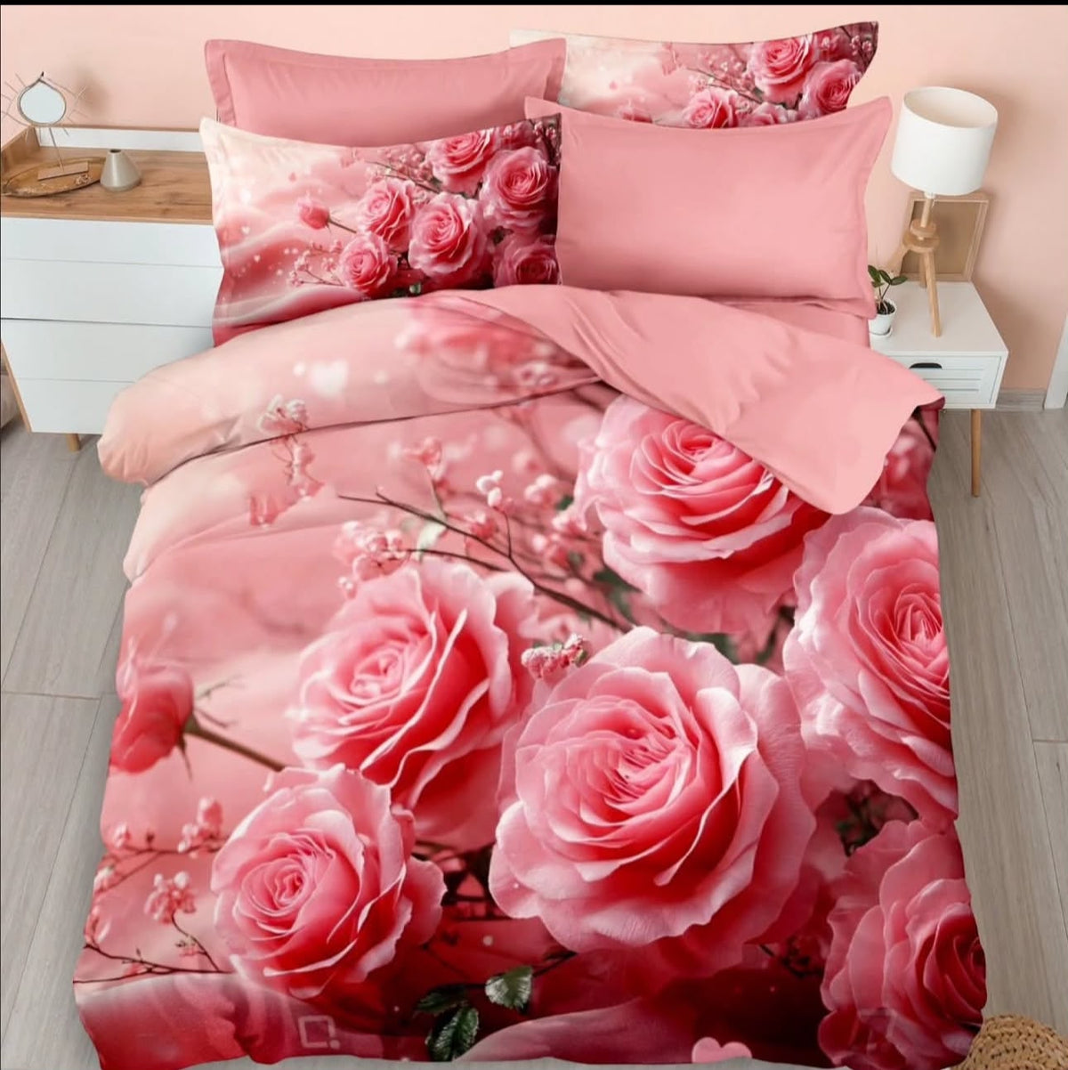 Premium Printed 5D Imported Bedsheet -DH20