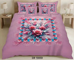 Premium Printed 5D Imported Bedsheet -DH37