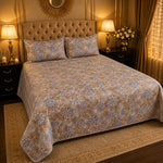 Premium Printed 5D Imported Bedsheet -DH66