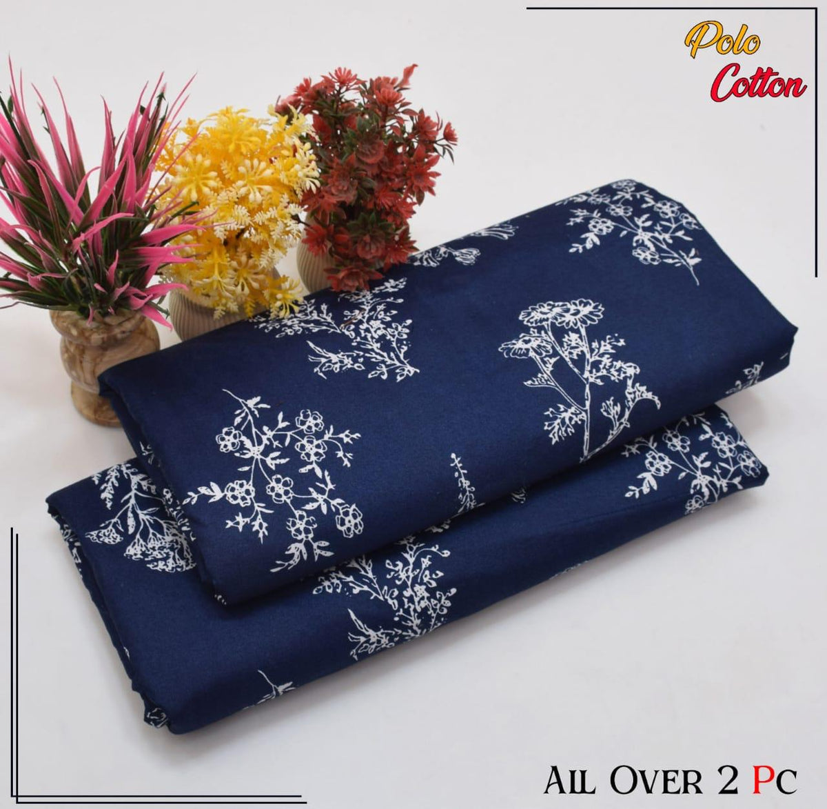 FLORAL PRINTS 2 Pcs Unstitched PF05