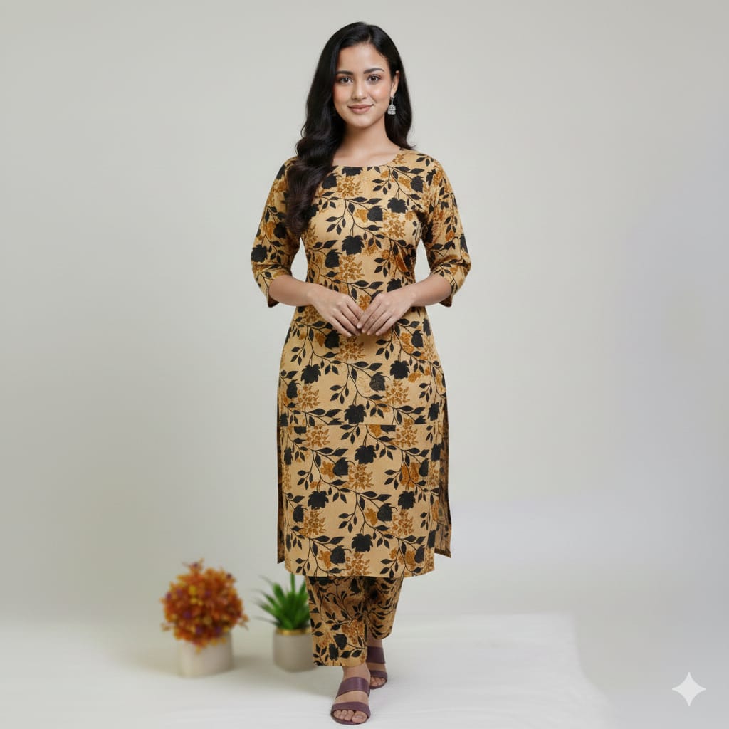 FLORAL PRINTS 2 Pcs Unstitched PF43