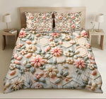 Premium Printed 5D Imported Bedsheet -NZ19