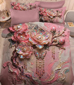 Premium Printed 5D Imported Bedsheet -NZ25