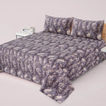 Premium Printed Cotton Bedsheet -H72
