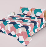 Premium Printed Cotton Bedsheet -H77