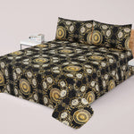 Premium Printed Cotton Bedsheet -H78