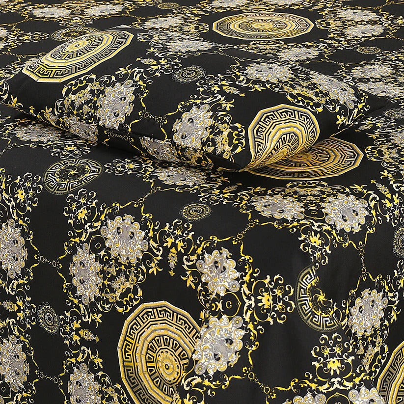 Premium Printed Cotton Bedsheet -H78