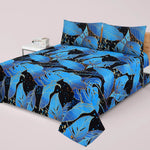 Premium Printed Cotton Bedsheet -H81