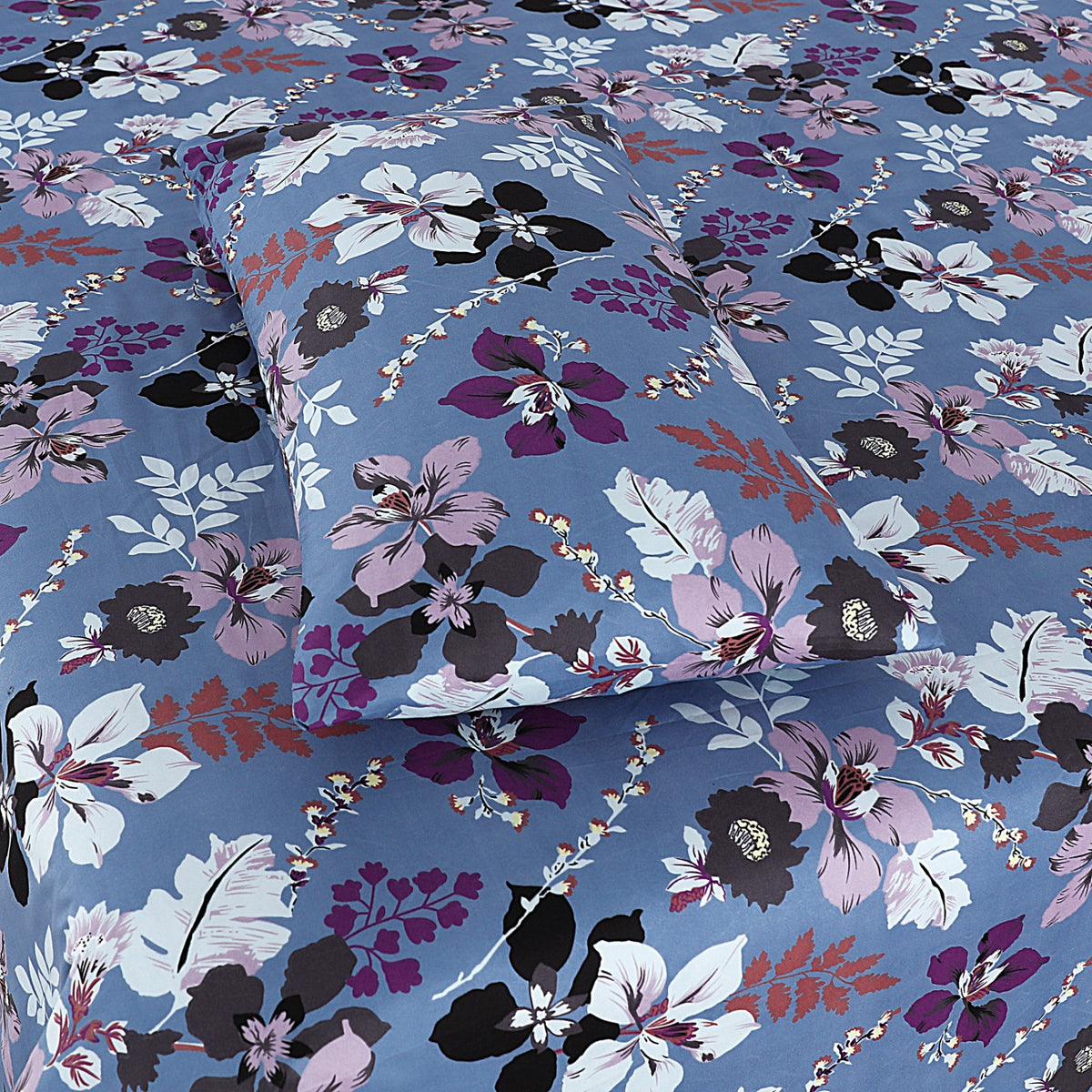 Premium Printed Cotton Bedsheet -H84