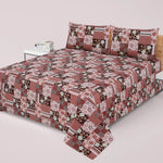 Premium Printed Cotton Bedsheet -H27