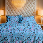 Premium Printed Cotton Bedsheet -H51