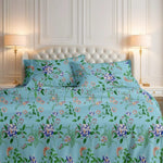 Premium Printed Cotton Bedsheet -H56