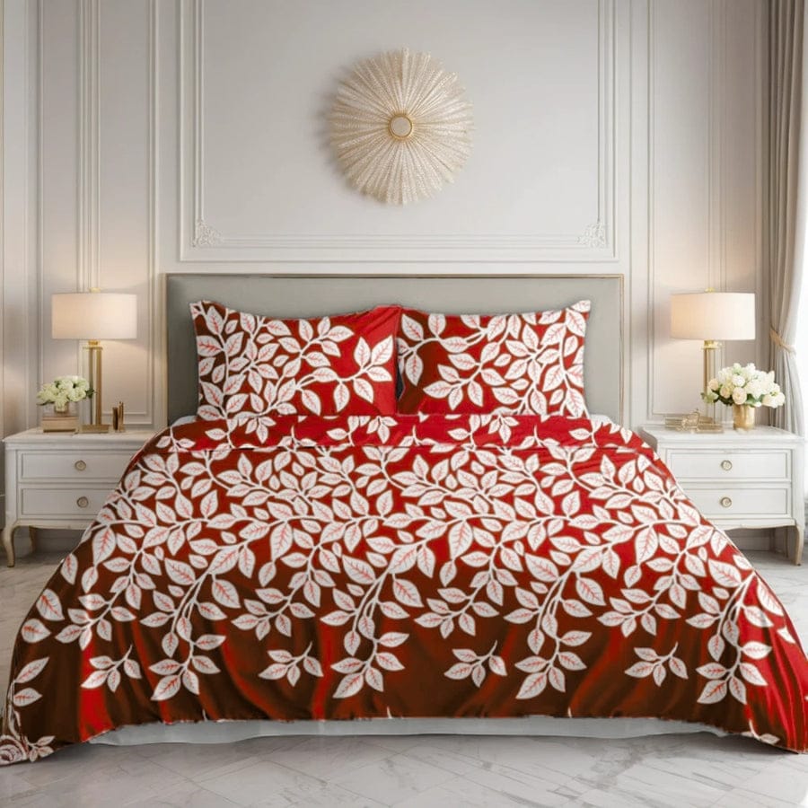 Premium Printed Cotton Bedsheet -H58