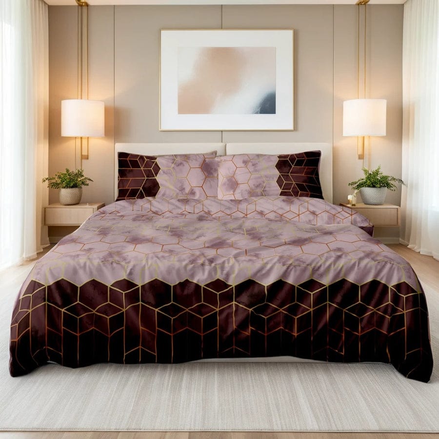 Premium Printed Cotton Bedsheet -H60
