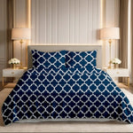 Premium Printed Cotton Bedsheet -H67