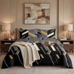 Premium Printed Cotton Bedsheet -H114