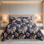 Premium Printed Cotton Bedsheet -H106