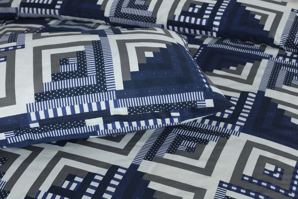 Premium Printed Cotton Bedsheet -H102