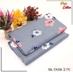 FLORAL PRINTS 2 Pcs Unstitched PF01