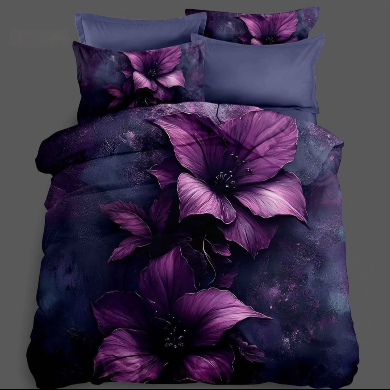 Premium Printed 5D Imported Bedsheet -DH05
