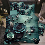 Premium Printed 5D Imported Bedsheet -DH16