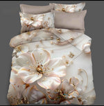 Premium Printed 5D Imported Bedsheet -DH17