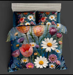 Premium Printed 5D Imported Bedsheet -DH18