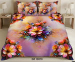 Premium Printed 5D Imported Bedsheet -DH34