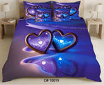 Premium Printed 5D Imported Bedsheet -DH39