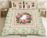 Premium Printed 5D Imported Bedsheet -DH43