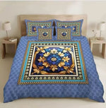 Premium Printed 5D Imported Bedsheet -DH45