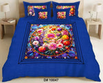 Premium Printed 5D Imported Bedsheet -DH52