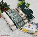 FLORAL PRINTS 2 Pcs Unstitched PF08
