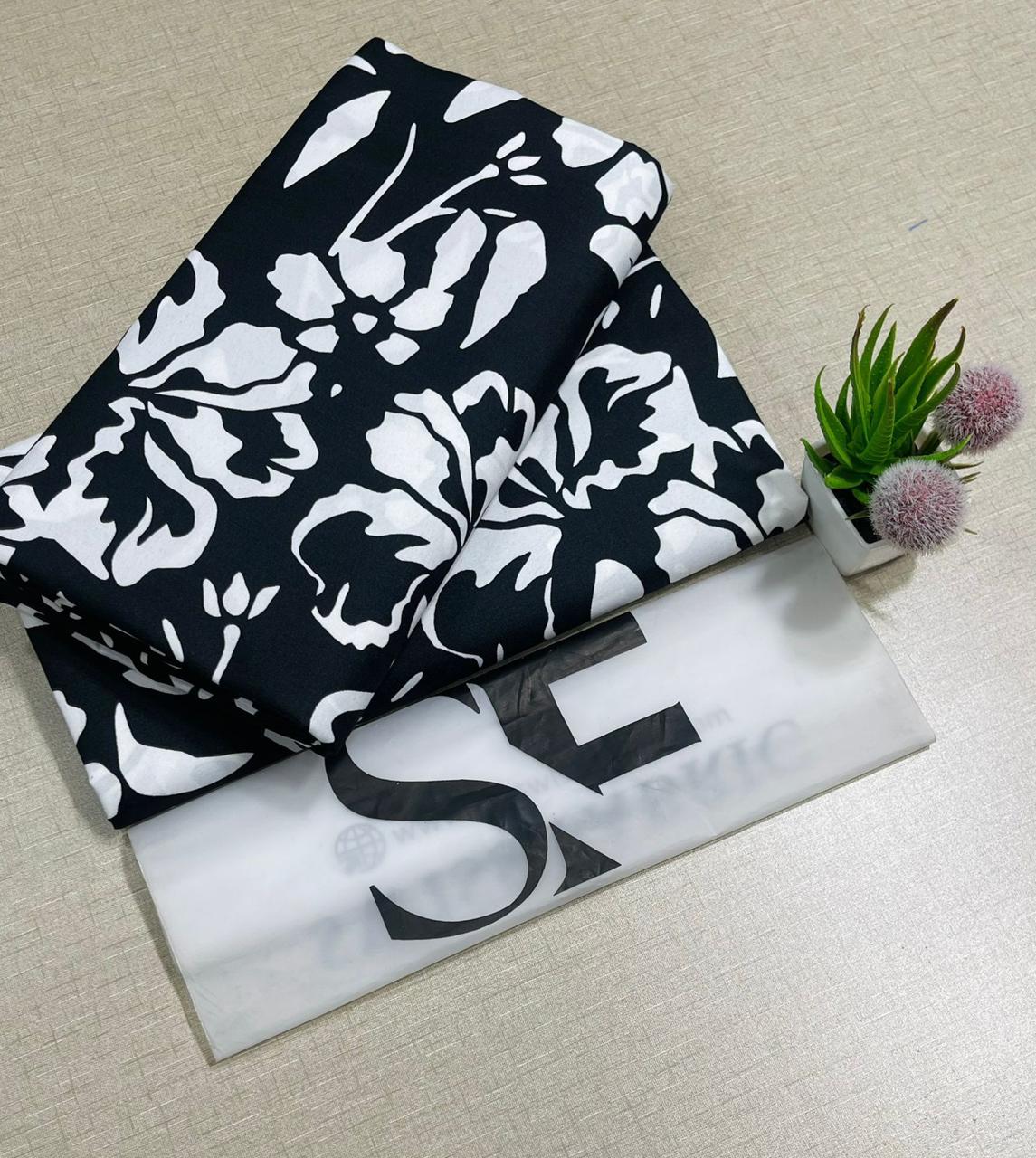 FLORAL PRINTS 2 Pcs Unstitched PF14
