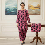 FLORAL PRINTS 2 Pcs Unstitched PF57