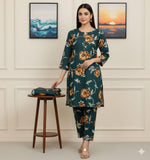 FLORAL PRINTS 2 Pcs Unstitched PF58
